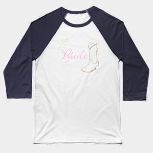 Bride Shirt Baseball T-Shirt